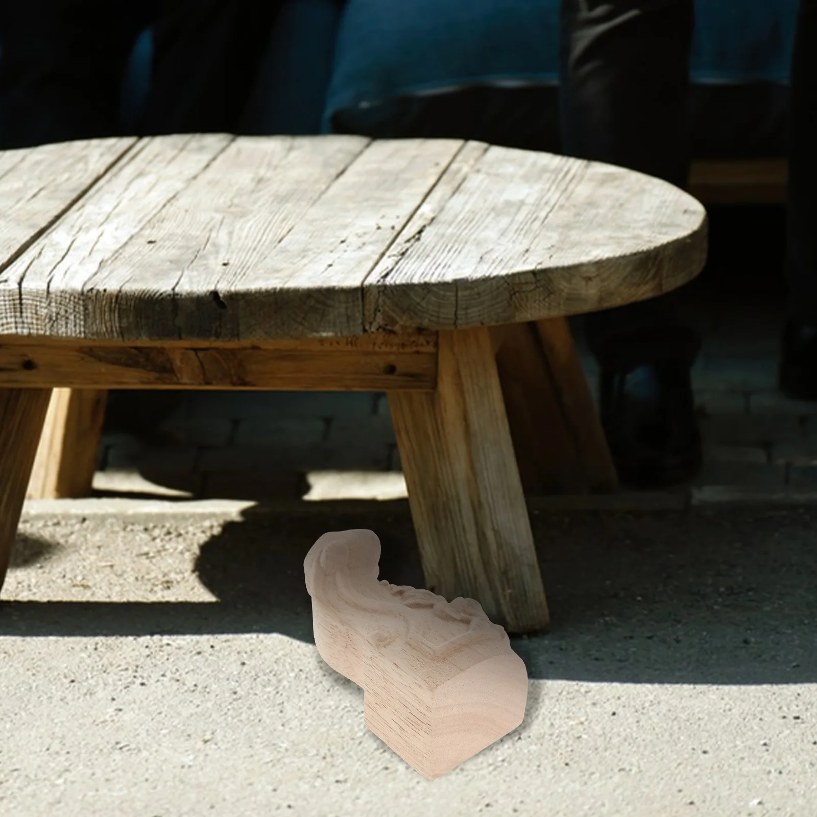 

4Pcs Solid Wood Furniture Legs Carved European Style for Sofa Dresser Coffee Table Cabinet Feet Furniture Legs Feet