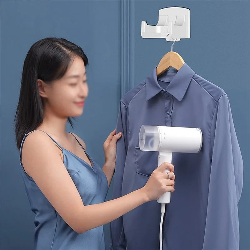 A84G-Portable Travel Iron Folding Wall-Mounted Iron Handheld Clothing Iron Foldable Handheld Clothing Wrinkle Remover