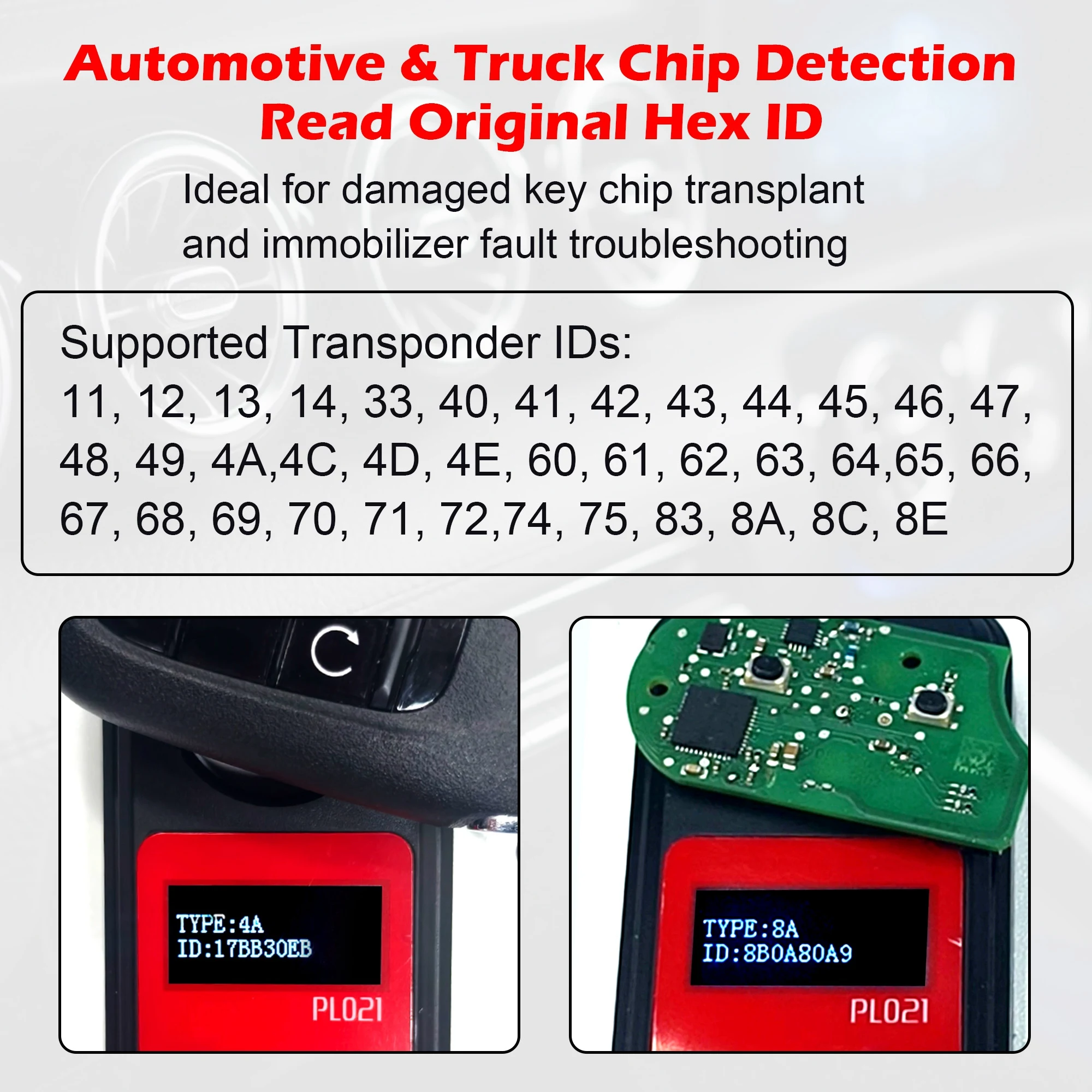 Car Key RF ID Tester, Check AS - Gaming Keyboard Test recension och pris