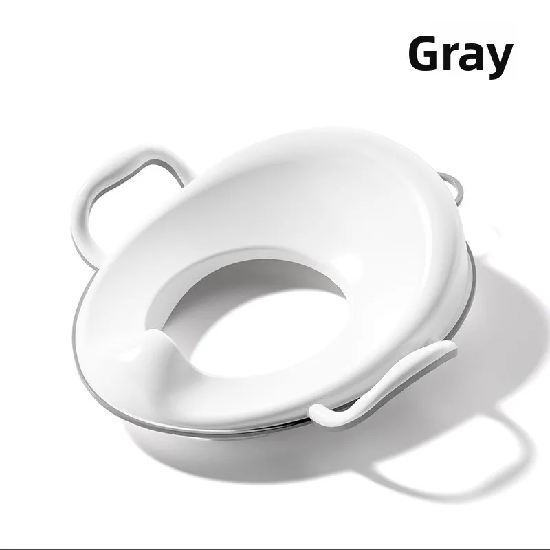 

Детское сиденье для унитаза, не требующее установки, устойчивое, мягкая, теплая поверхность, подходит для большинства домашних туалетов, помогает детям развивают независимые привычки к туалету, легко!