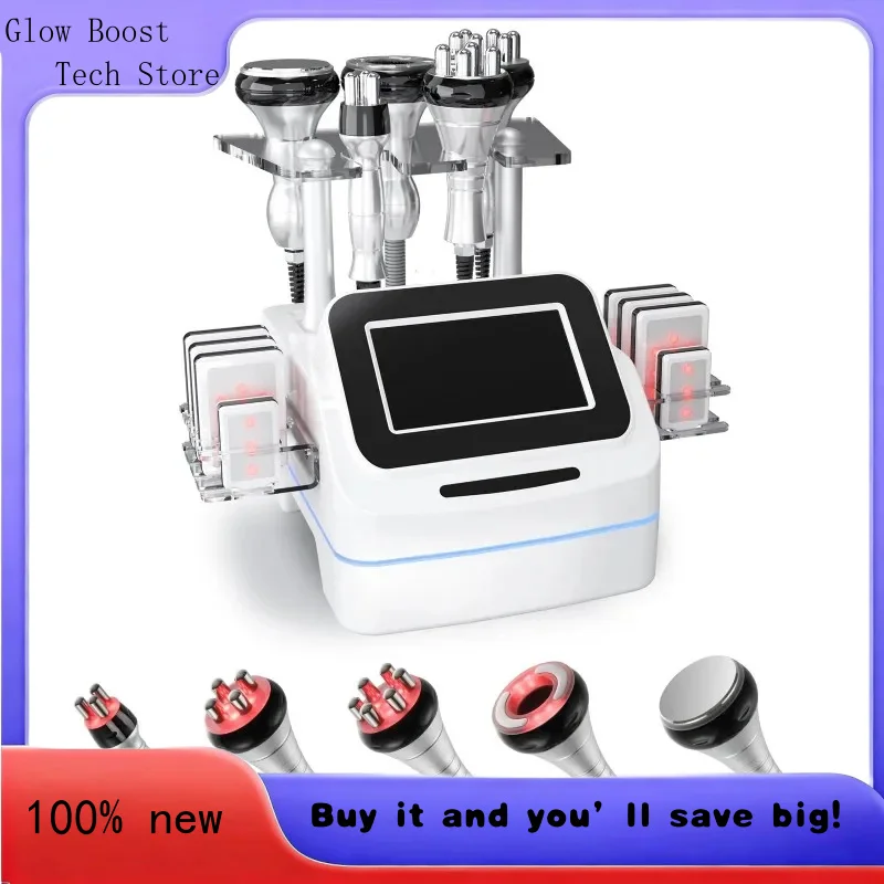 

Glow q 6 in 1 40k Cavitation Rf Slimming Fat Burning Slimming Portable Radio Frequency Body Radiofrequency