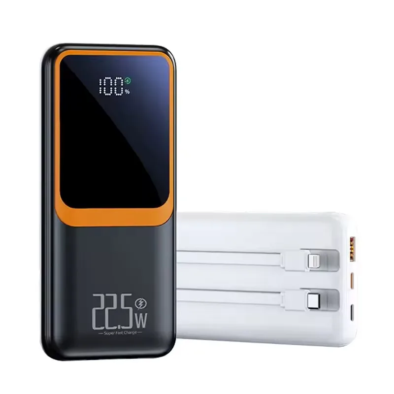

Power Bank 20000 мАч PD 22,5 Вт Портативное зарядное устройство с быстрой зарядкой для iPhone Samsung Xiaomi Внешний аккумулятор