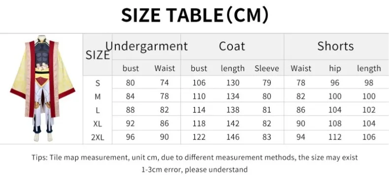 Record of Ragnarok Cosplay Costume Buddha & Qin Shi Huang Outfit, Anime Battle Festival Halloween Cos Wig Full Set - view 6