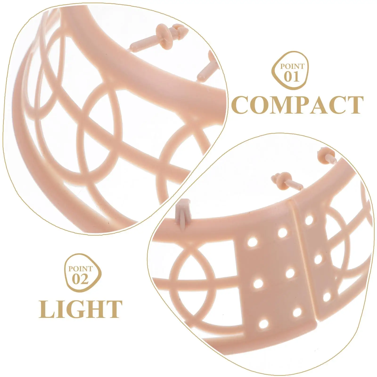 10 szt. Kształtowanie kapelusza Pierścień mocujący ramę Plastikowa wkładka zabezpieczająca Regulowany rozmiar Akcesoria do kasku Mężczyźni Protector