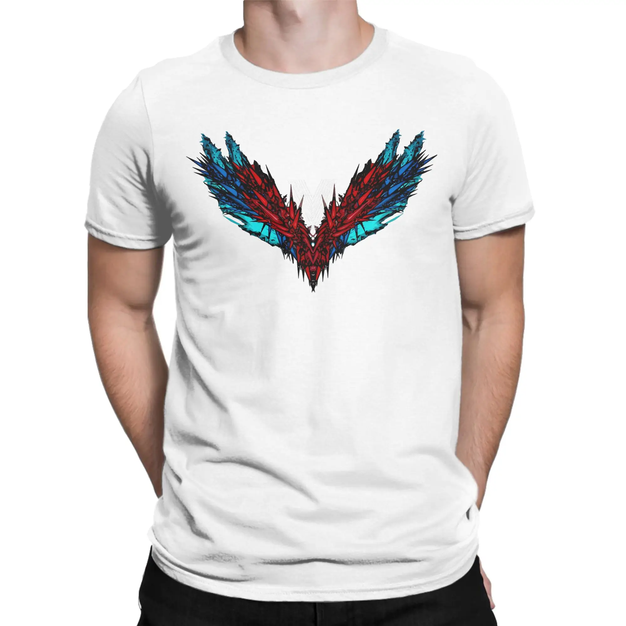 Funny Devil May Cry 3 Dante's Awakening Game T-Shirt for Men Pure Cotton T Shirt  Short Sleeve Tee Shirt Summer Clothes