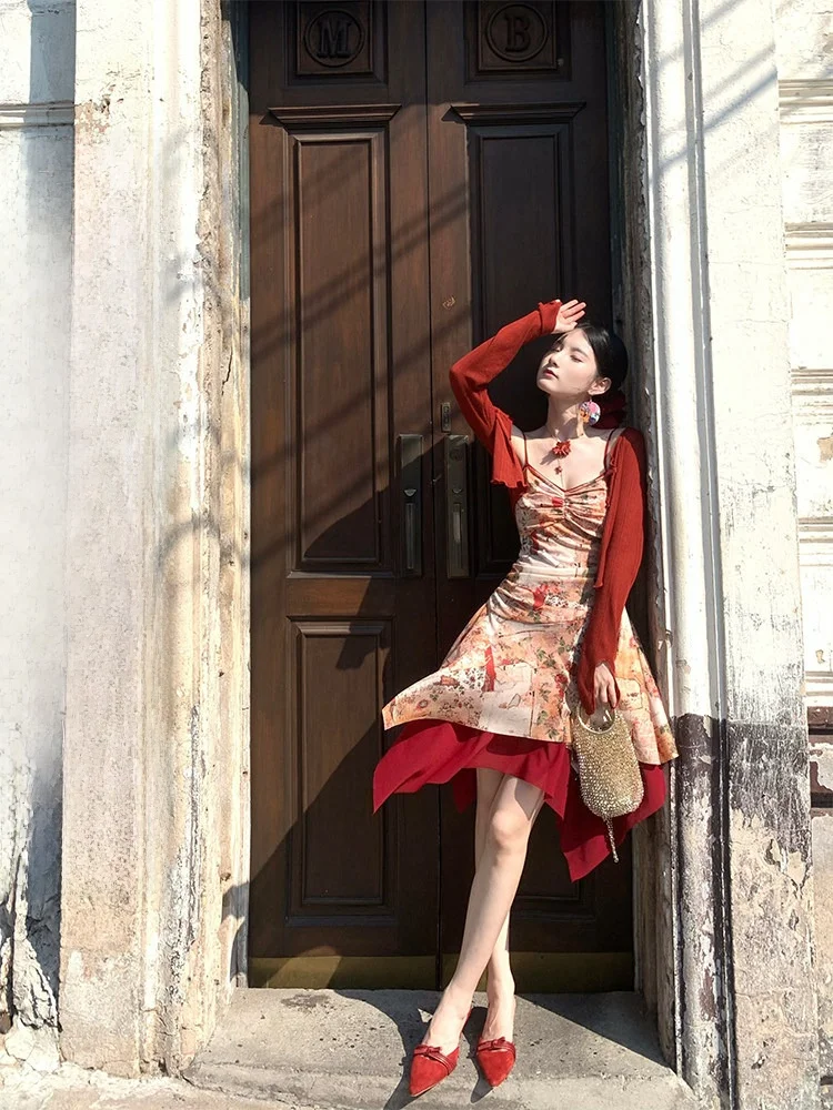 

WALKINK Soft Cotton Knitted Long Sve Open Cardigan Top Sun Protection Outerwear with Buttons Skin-friendly Summer Outfit