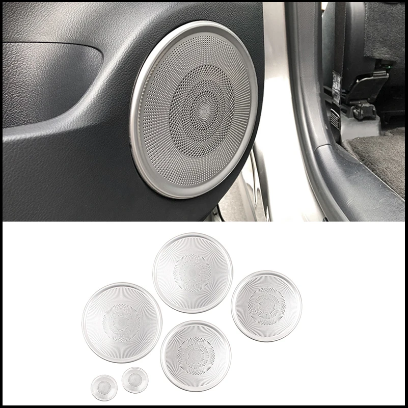 

Car Styling For Lexus RX300 RX450h RX350 F 2016~2020 Door Speaker Horn Sound Loudspeaker Audio Frame Cover Trim Auto Accessories