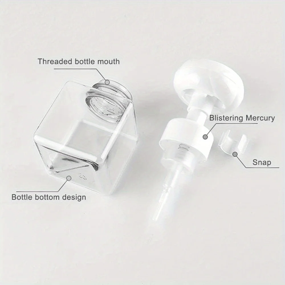 250ml Foaming Hand Soap Bottle Pump Foam Dispenser Flower Shaped Foaming Tool Bathroom Accessories Ballerina Girl Pattern