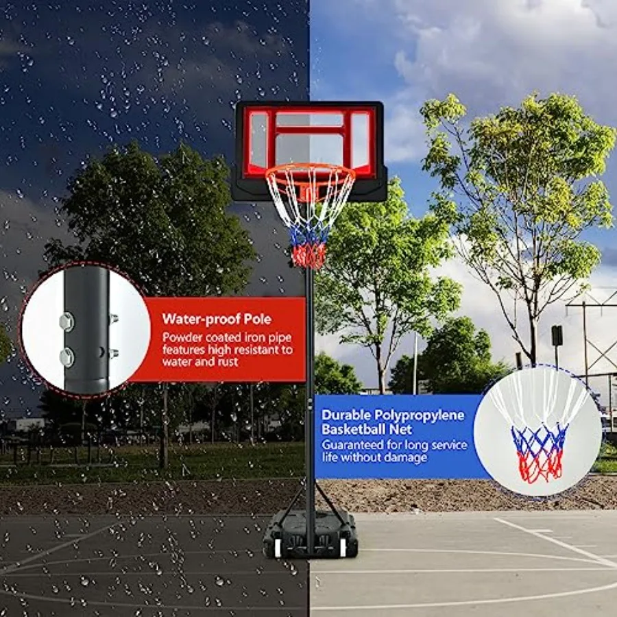 Adjustable Portable Basketball Hoop 4