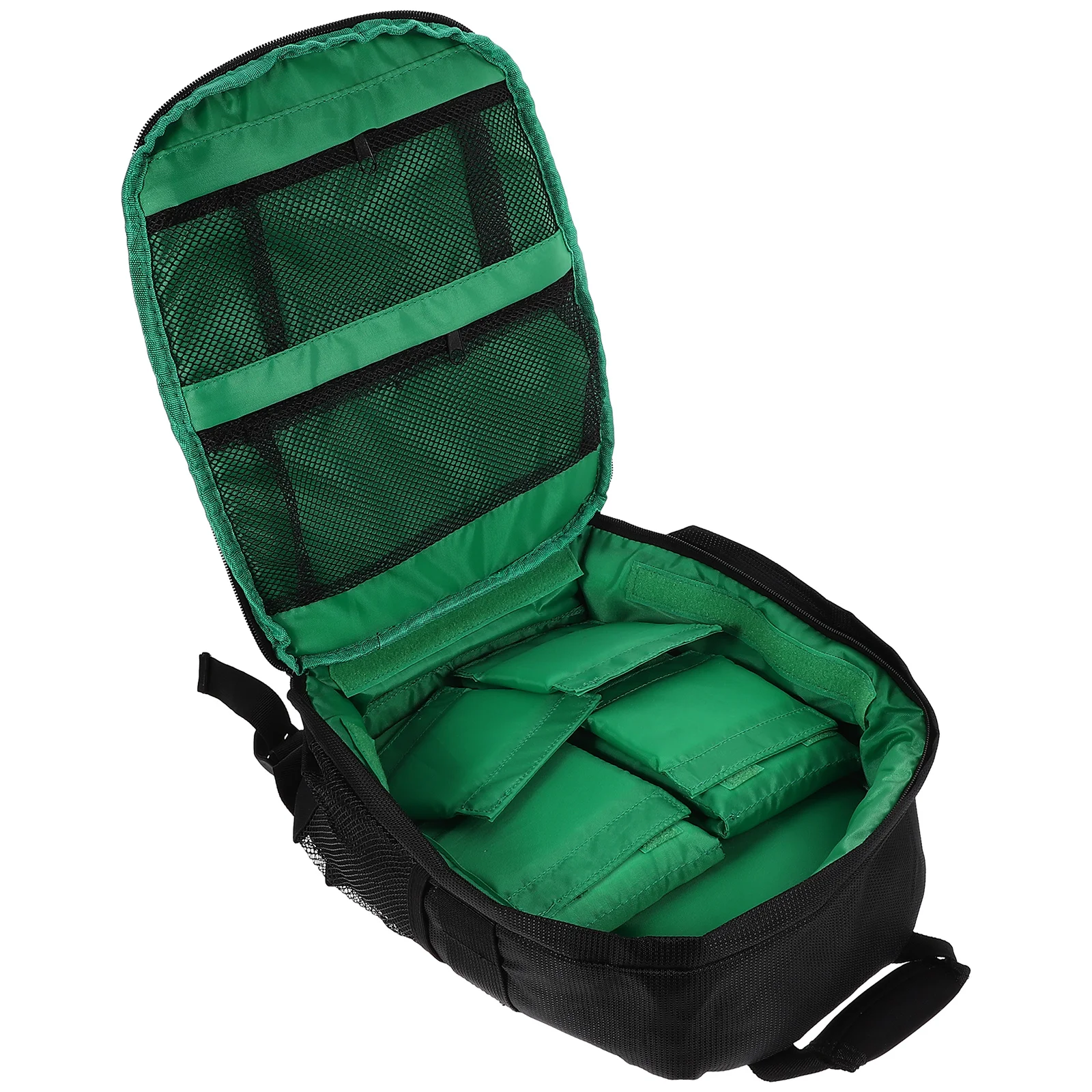 

Waterproof Camera Backpack Nylon Dslr Bag Padded Adjustable Dividers Rain Cover Dual Zipper Mesh Pockets For Photography