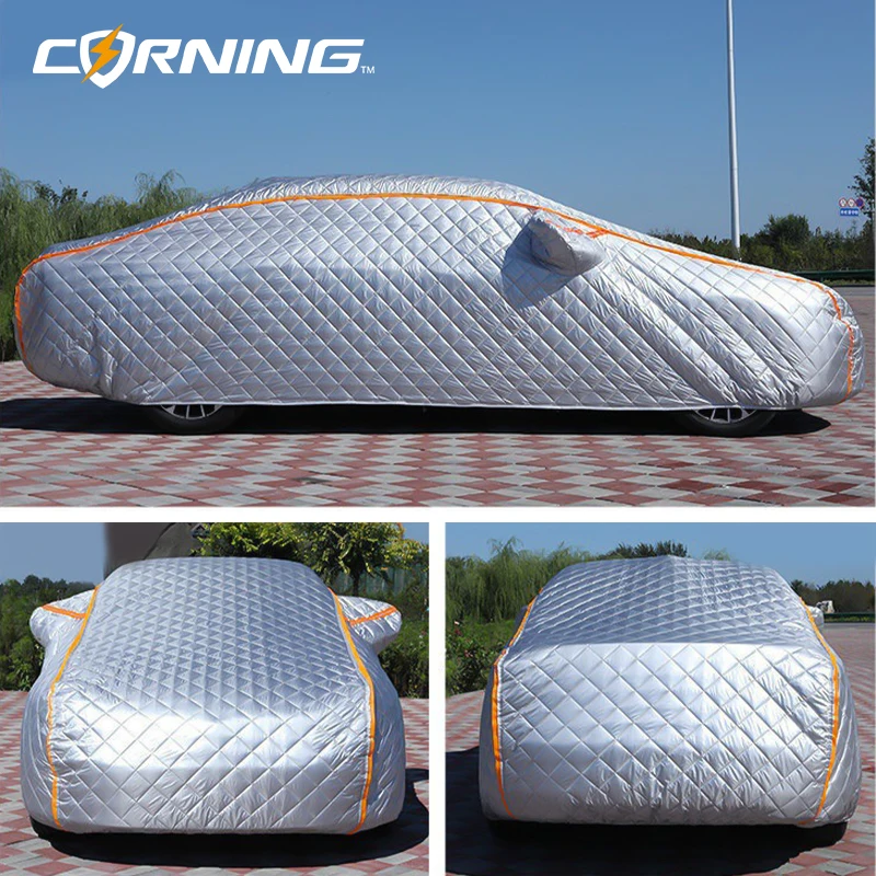 Universal Car Covers Winter Cover Portable Garage Tent Snow Full External Rain Anti Hail Outdoor House Exterior Accessories