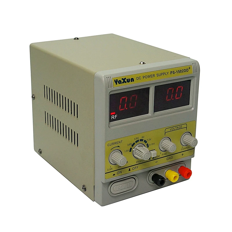

Standard Power Supply with LED Display for YAXUN 1502DD+ for Mobile Phone15V 2A Adjustable Regulated DC 220V/110V