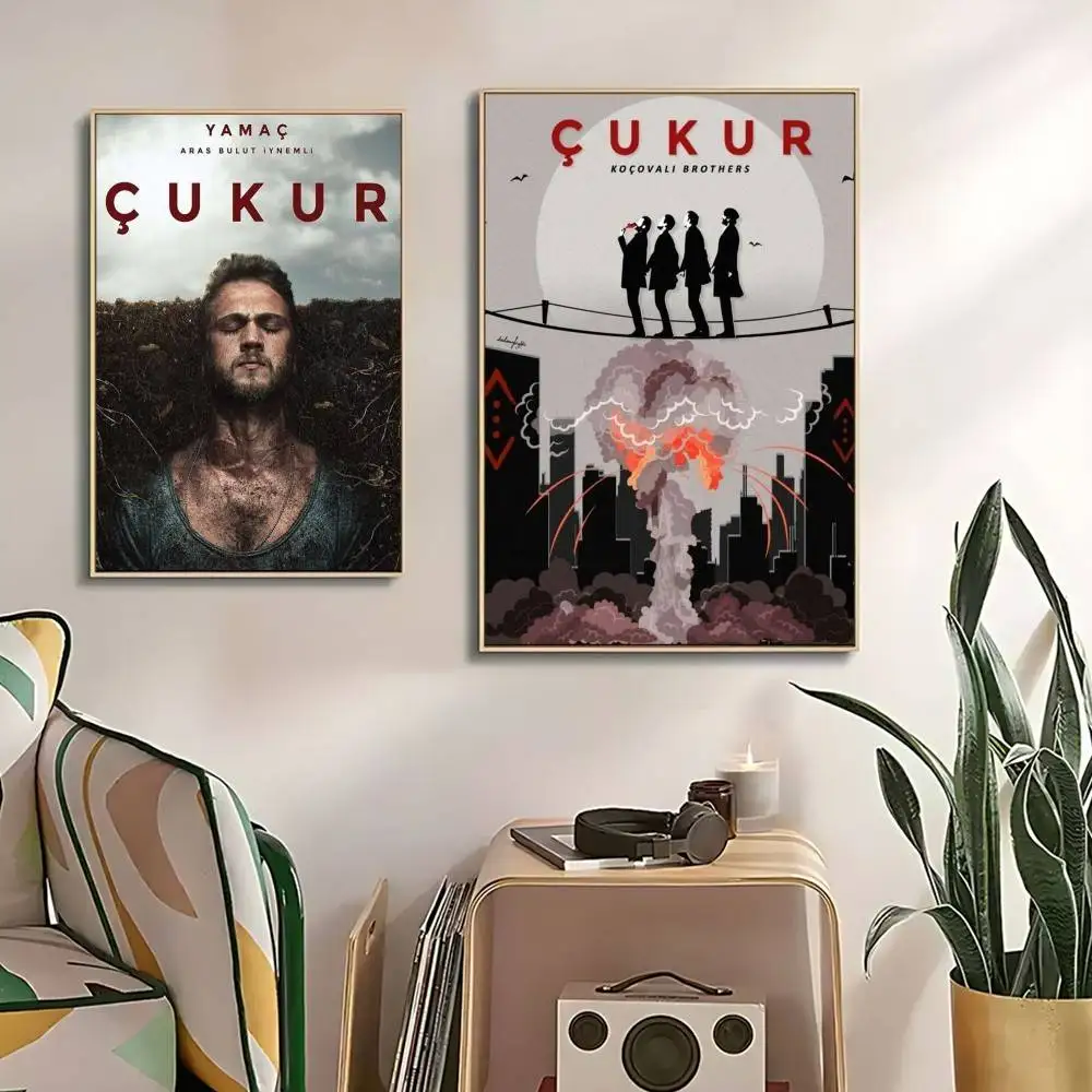 المسلسل التلفزيوني التركي كوكور ملصق DIY كرافت ورقة خمر المشارك اللوحة دراسة ملصقات كبيرة الحجم جدار اللوحة