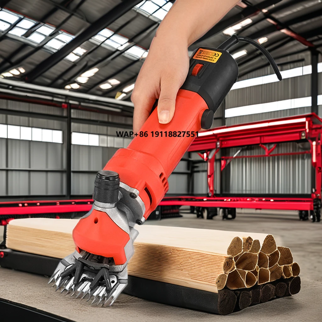 

Electric Horse Hair Clipper 690W Power 6 Speed Adjustment Electric Sheep Shear Professional Animal Grooming Kit