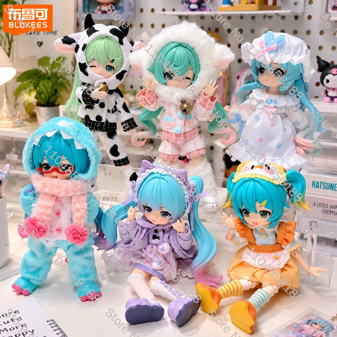 blokees-hatsune-miku-mjd-figurine-d'action-boite-surprise-peluche-serie-sweet-dream-party-poupee-articulee-a-collectionner-pour-affichage-de-collection