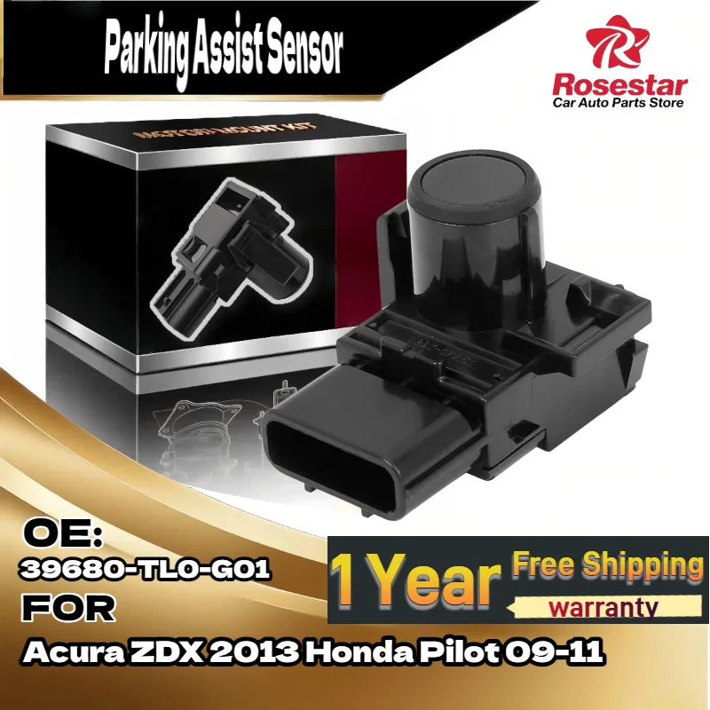 

For Side Parking Assist Sensor for Acura ZDX for Honda Pilot, Front or Rear Replacement 39680-TL0-G01