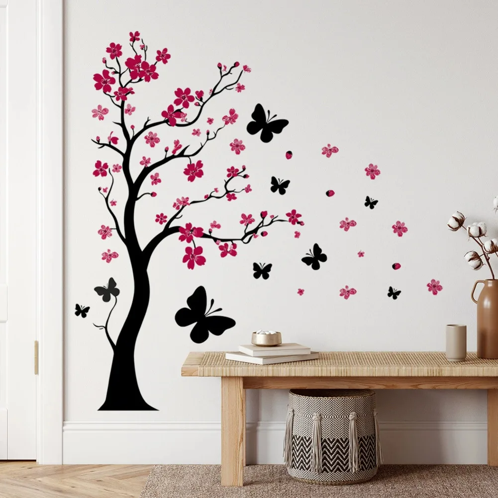 

Креативный настенный декор для детской комнаты, декор в виде бабочки, настенный декор в виде бабочки, креативный домашний стиль, легко наносимый декор