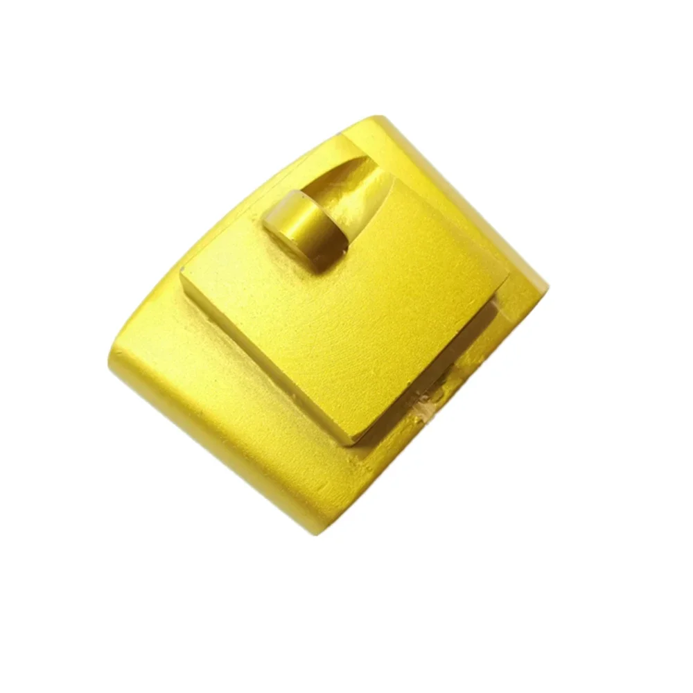 9 cuscinetti PCD rotondi singoli e grandi per la rimozione della resina epossidica con blocco diamantato EZ Change per lucidatrice per pavimenti in cemento