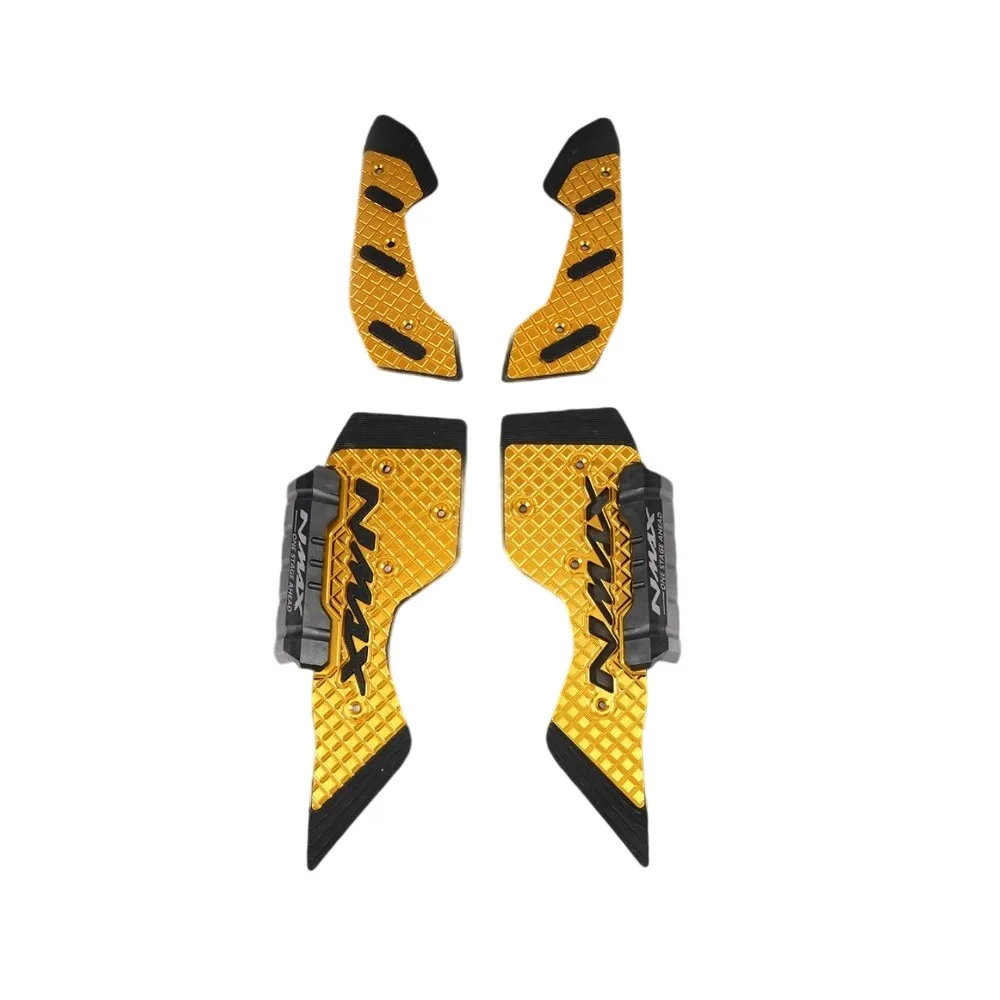 MTKRACING For YAMAHA NMAX 2025 Motorcycle Footpads Front and Rear Pegs Plate Pedal Modified Skid Proof Footrest