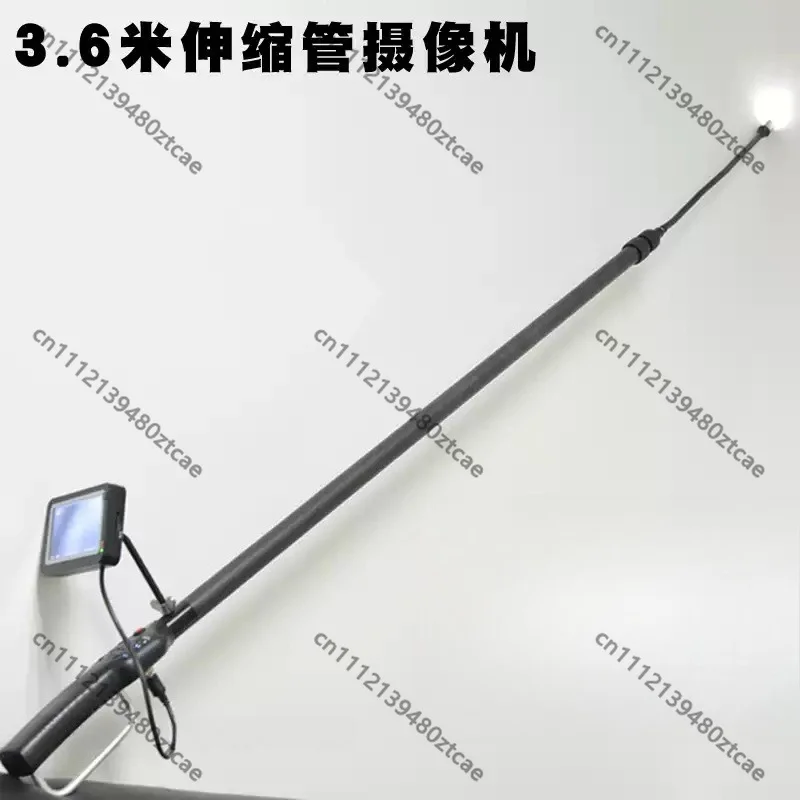 3.6M 23MM Pull‑Rod Industrial Endoscope,Telescopic Inspection Mirror,Under‑Vehicle Check Device,High‑Position Exploration Tool
