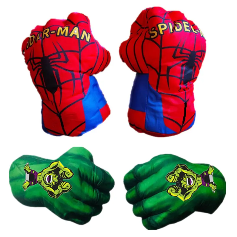 Guantes de Hulk para niños, guantes de boxeo de espuma de superhéroe para niños y niñas, disfraz de juego de rol, actuación de Halloween, fiesta de Carnaval