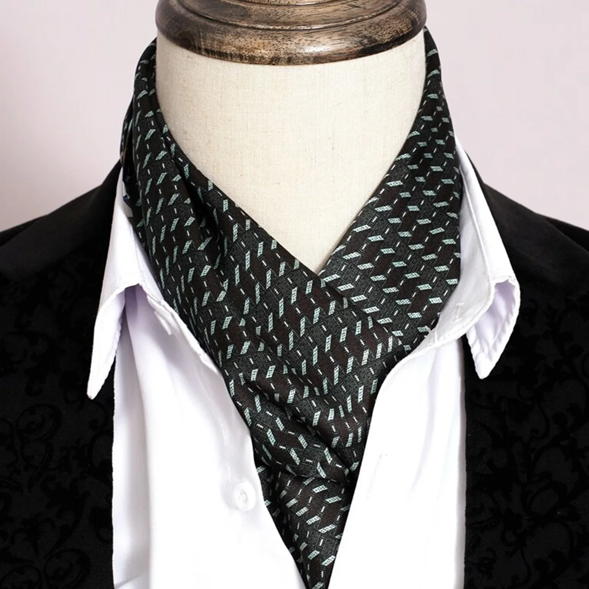 FEIMANYUAN جديد الرجال شريط وشاح حريري شريط تصميم رائجة البيع قسط قميص وشاح للرقبة للإكسسوارات العصرية #1