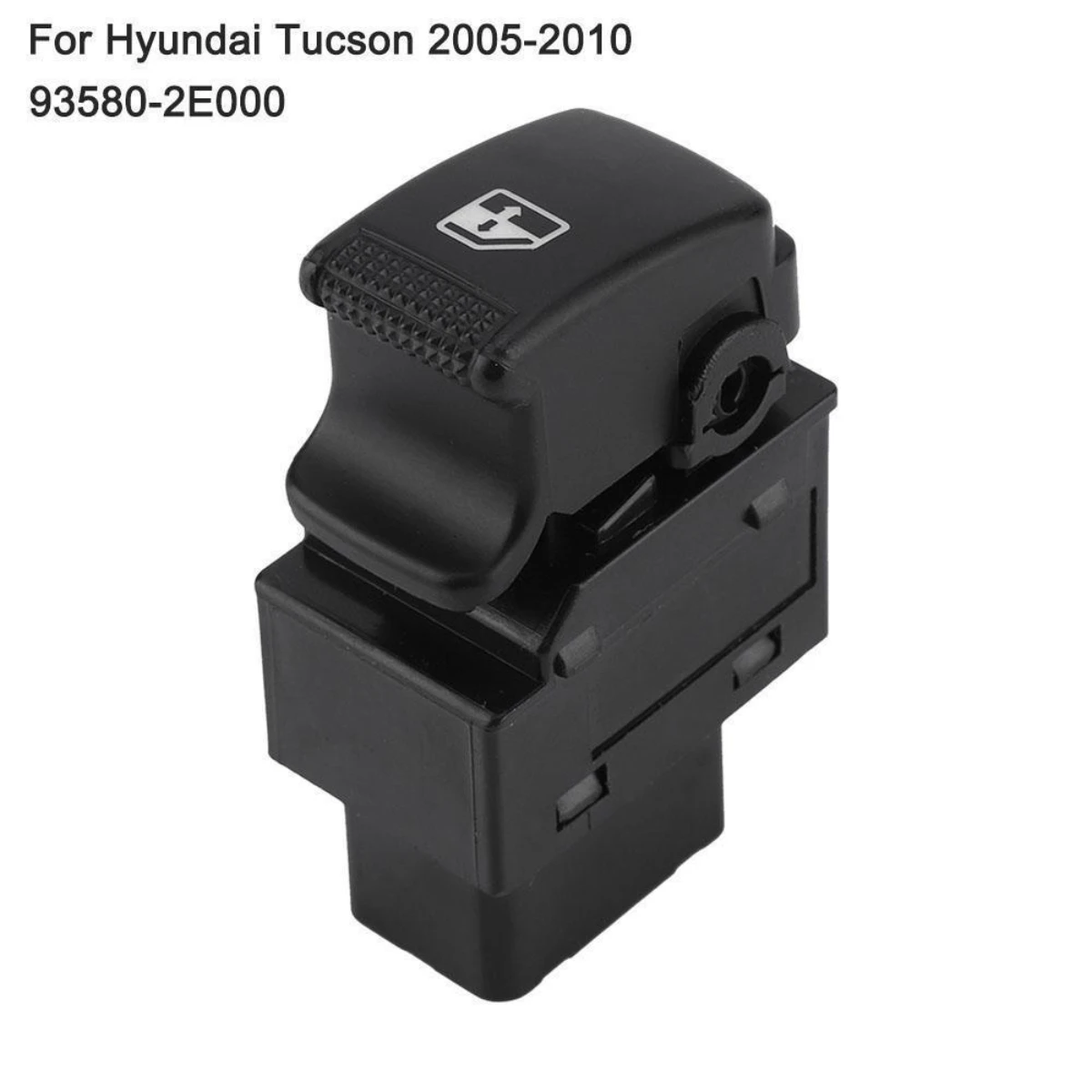 Plastic Single Power Window Lifter Switch For Hyundai Tucson 2005-10 93580-2E000