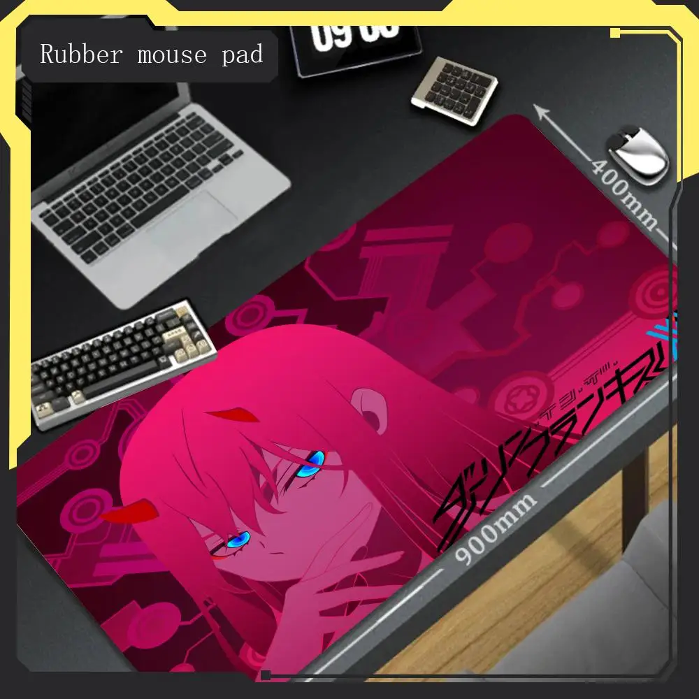 Anime MousePad darling in the franxx Zero Two Mouse Pad high-definition printing anime large game mouse pad Game console mouse p