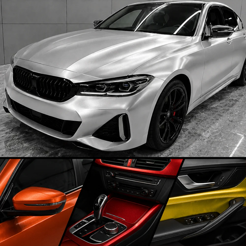Car Vinyl Film Sticker Ice Film Colors Auto Body Interior Exterior Styling Moldings DIY Wrap Film Multi Sizes Tuning Wrap Film