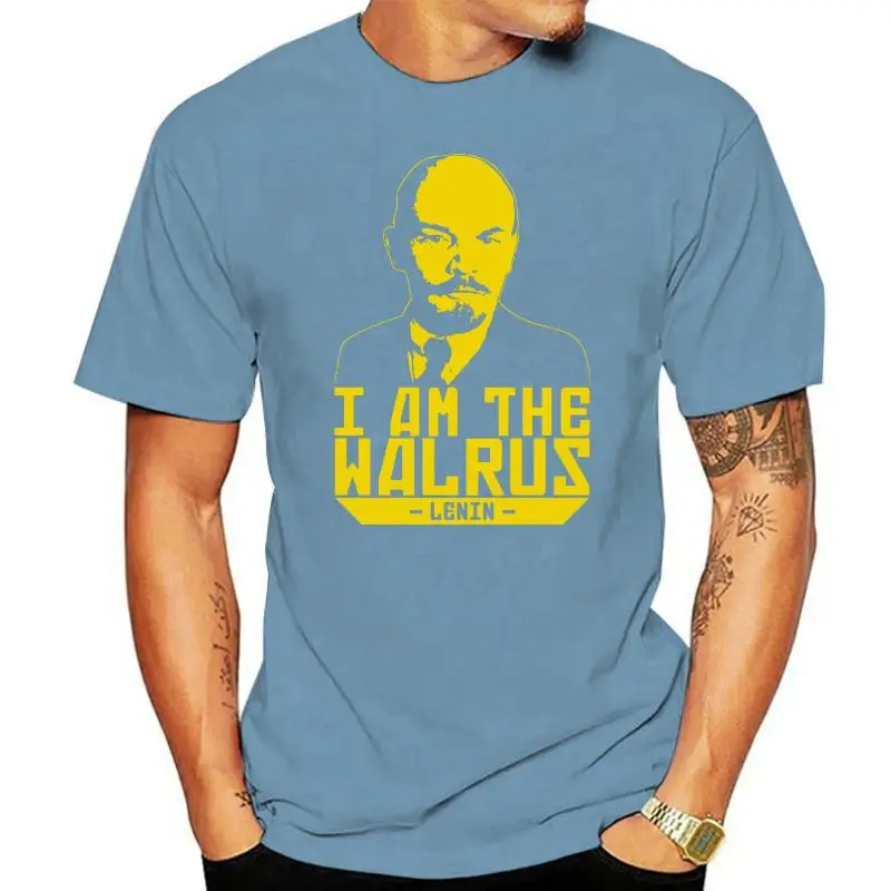 BIG LEBOWSKI LENIN I AM THE WALRUS UNOFFICIAL LENNON ADULTS  T-SHIRT