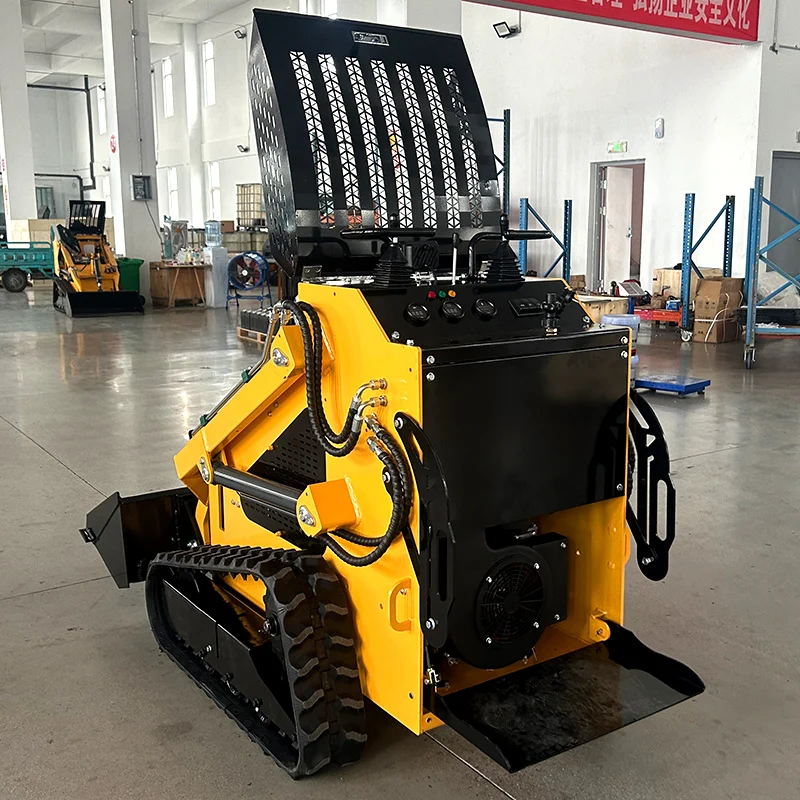 Customized High quality mini skid steer loader Epa/Euro 5 small household multi-purpose machinery for sale at wholesale price