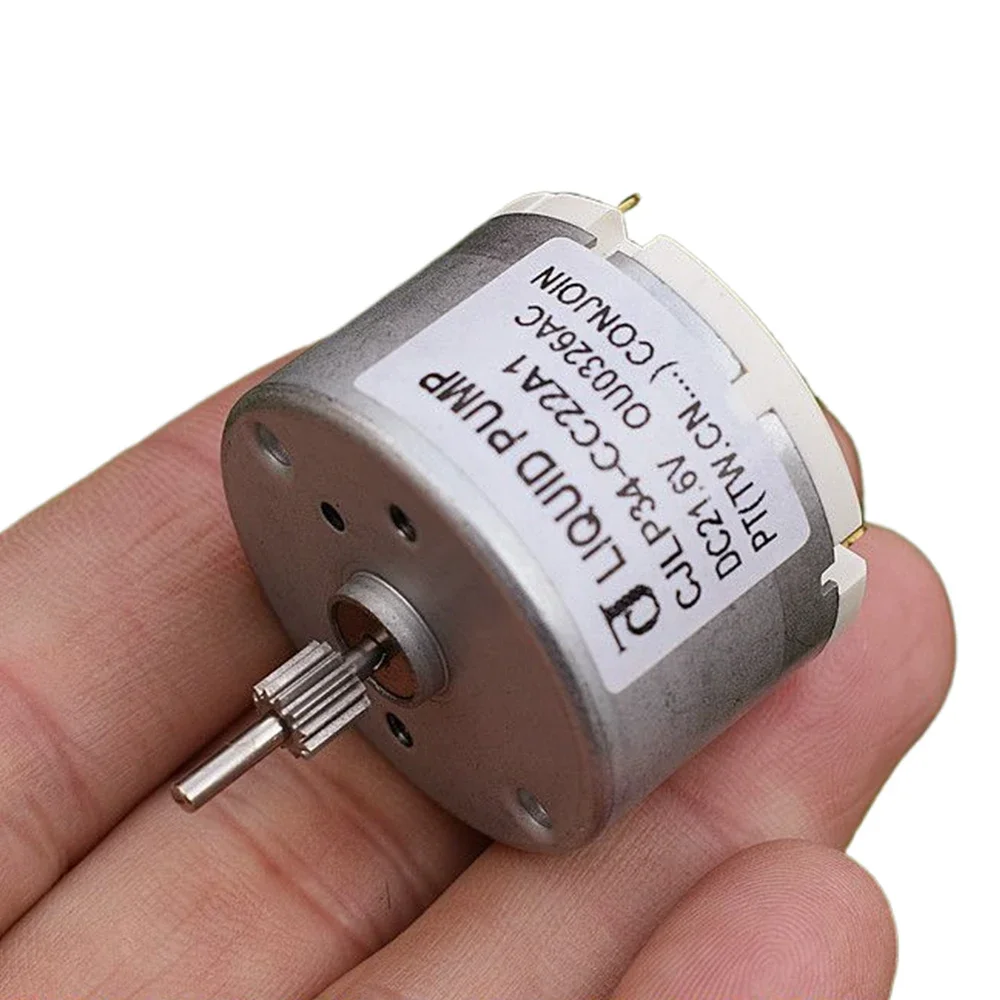 520 DC Motor 12V-24V 32mm Diameter Carbon Brush Micro Electric Motor 3700-7500RPM Large Torque for Humidifier Engine