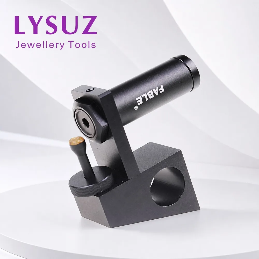 Small Calcite Dichroscope 360° Rotatable Station for Gemstone Pleochroism Color Test
