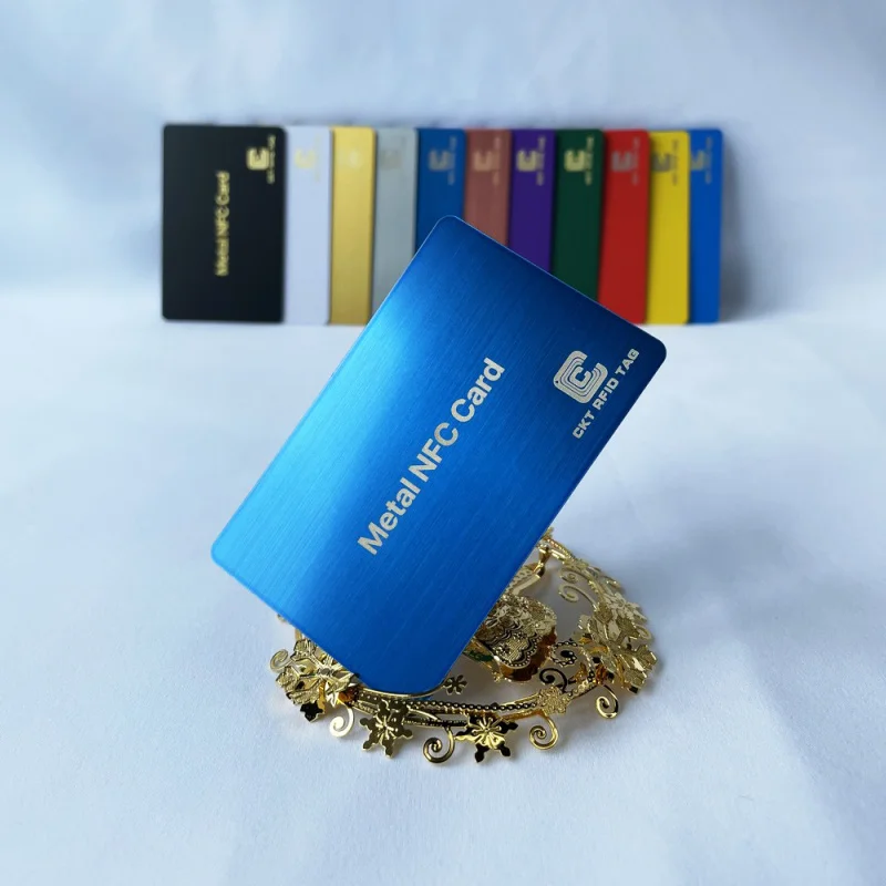 

Custom Hot sell ized printing business card metal RFID NFC cards
