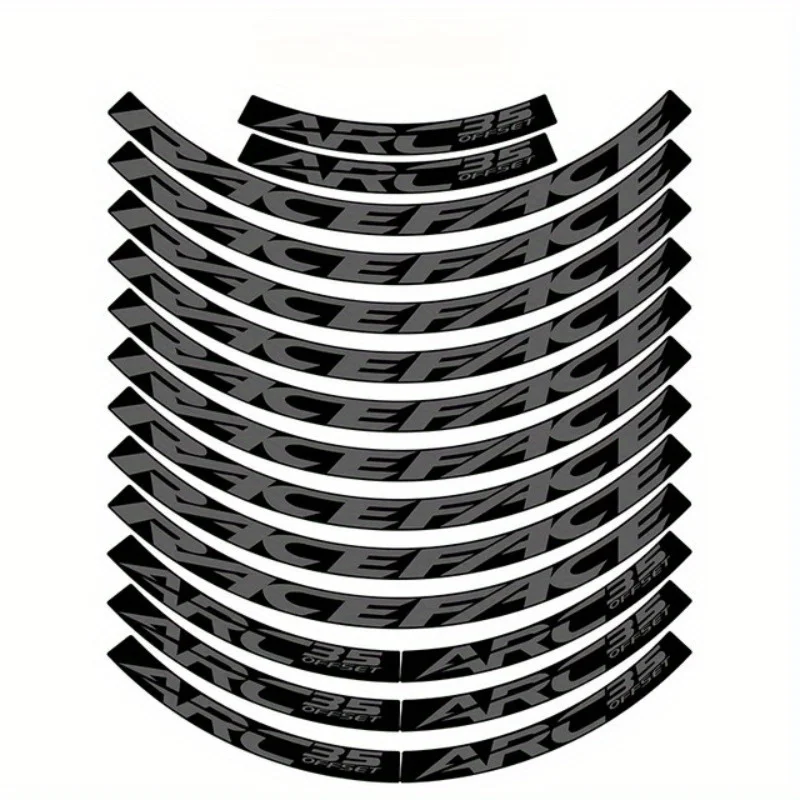 17 個/個、ライディングステッカーと装飾用、RAFA ARC35 マウンテンホイールセット用 - 自転車アクセサリー、自転車ステッカー、ロードバイク