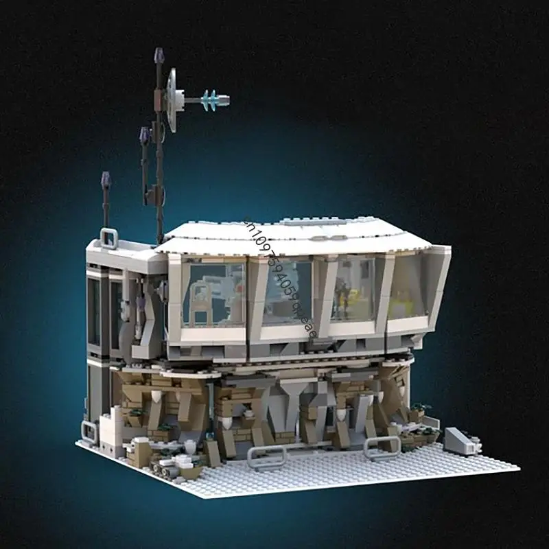 

New 979Pcs Hot Famous Hero Movie Moc Malibu Mansion Armory Model Custom Puzzle Diy Creative Ideas Kids Toys Birthday Gifts