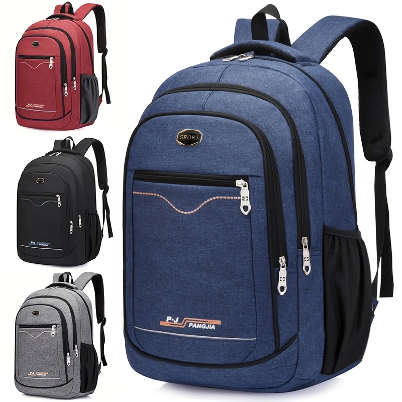 Large capacity multi-functional computer backpack, waterproof wear-resistant backpack