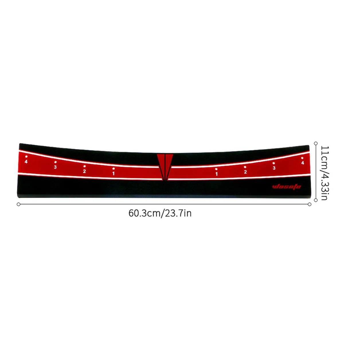 

WOSOFE Golf Putter Trainer Calibration Track Putter Board B