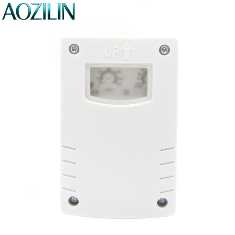 AOZILIN 10PCS IP44 Dusk To Dawn Photocell Sensor AC110V 220V Adjustable Lux Auto Day Night Light Control Switch For Outdoor Lamp