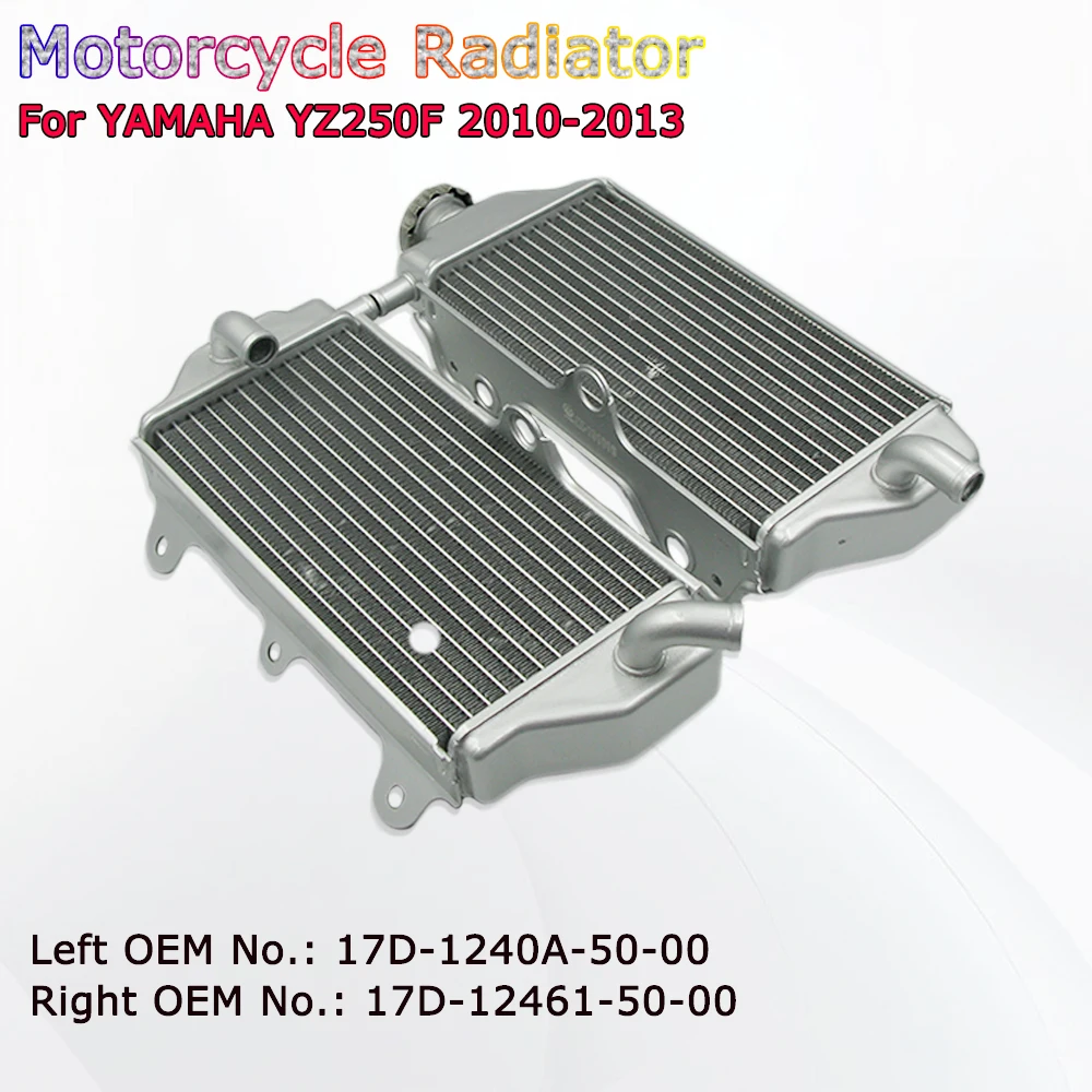 

Алюминиевый радиатор OTOM для мотоцикла YAMAHA YZ250F 2010-2013, система охлаждения YZF 250, водяной бак, радиатор охлаждения.