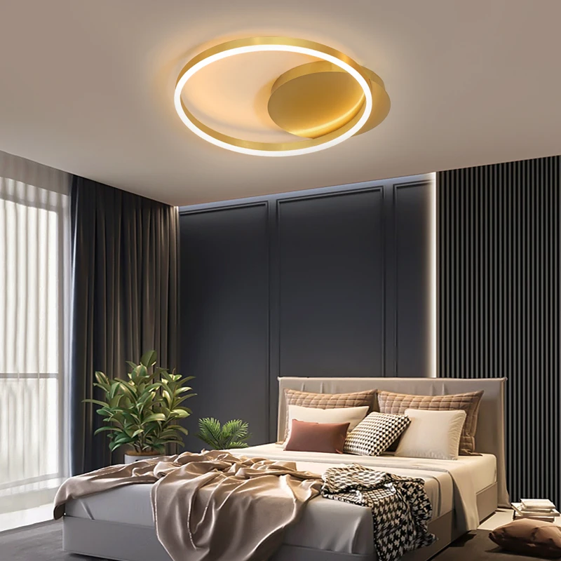 Nordic Led Ring Plafond Kroonluchter Voor Woonkamer Eetkamer Slaapkamer Keuken Opknoping Kroonluchter Glans Huishoudelijke Apparaten