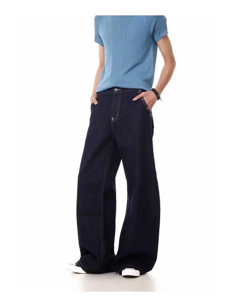 Mulheres preto gótico y2k emo flare jeans harajuku 90s vintage baggy denim calças japonês 2000s estilo calças jeans oversize 2025