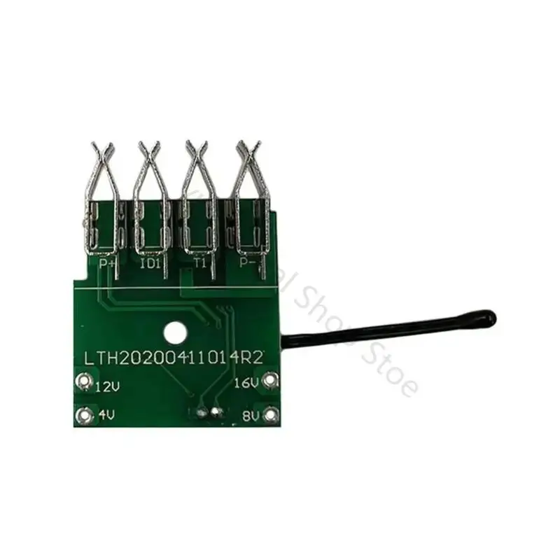 96BA Elektrowerkzeug-Akkugehäuse-Set für 18 V/20 V, 10 x 18650 Stück, Reparatur, Ersatzgehäuse mit Leiterplatte – Detail 10