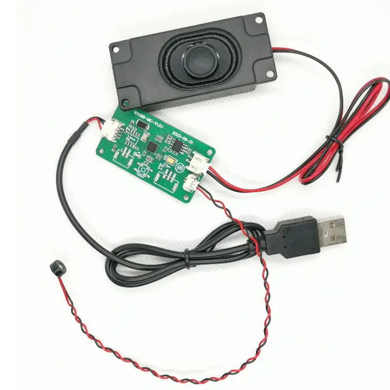 USB Audio Module for Raspberry Pi 4B & Jetson Nano – Driver-Free Sound Card with Playback & Recording