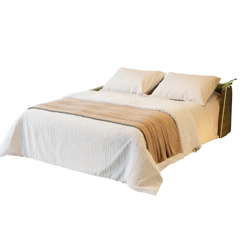 Modern light luxury flipped sofa bed, with its own mattress, living room, apartment, homestay, multi-functional and dual-use