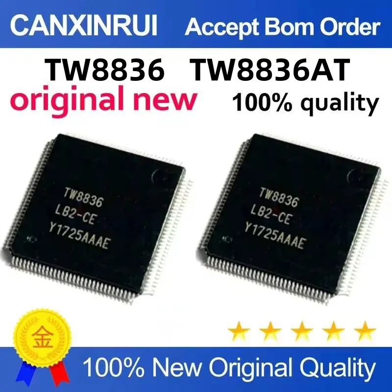 

TW8836 TW8836AT TW8836-LB2-CE Car IC Navigation Chip New Original Hot Sale