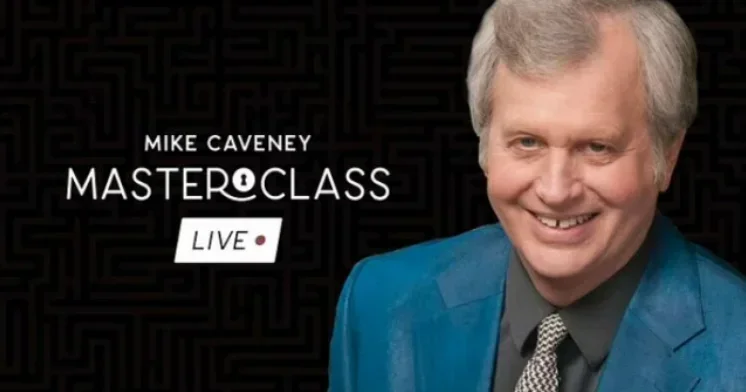 Mike Caveney Masterclass Live 1-3+zoom -Magic tricks