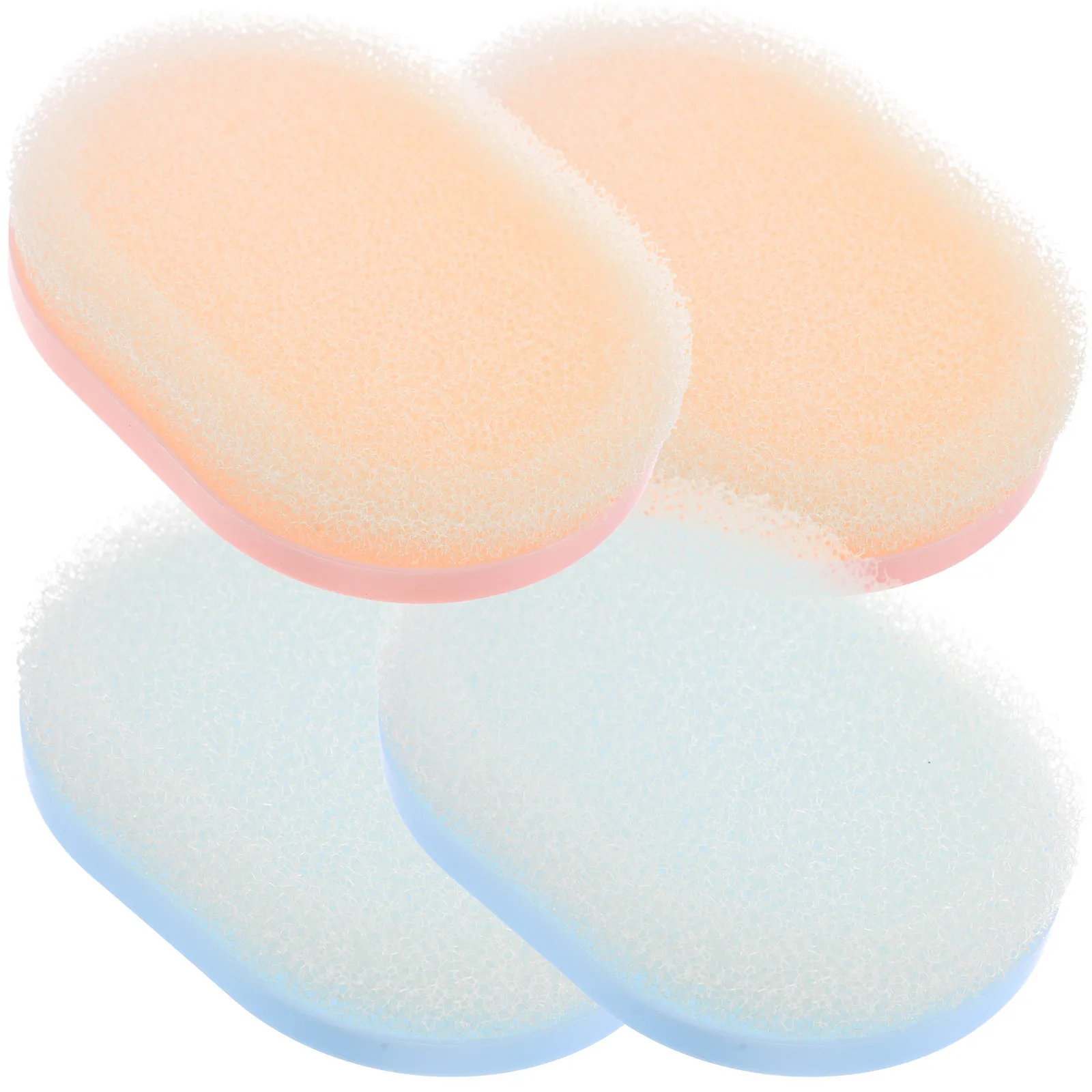 

Набор из 4 подставок для мыла с гладкой поверхностью, предотвращающей скопление воды, идеально подходит для раковины, душа, кухонной столешницы