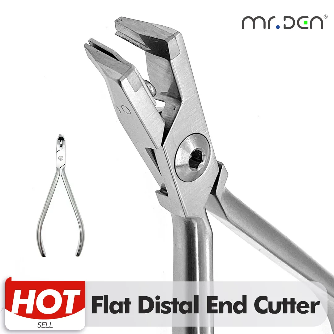 1PC Dental Orthodontic Flat Distal End Cutter Pliers Ligature Cutter Orthodontic Archwires Ligature Forceps Dentist Instruments