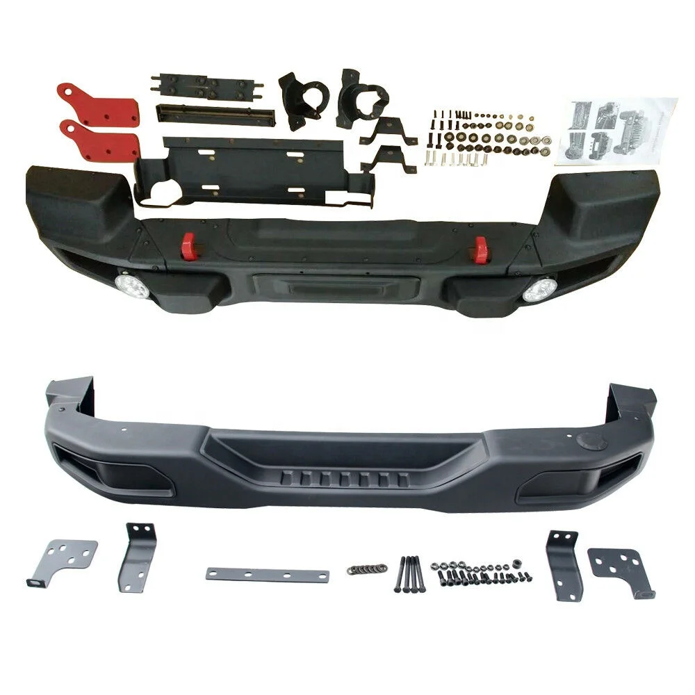 07-17 Jeep Rubicon 10th anniversary front and rear bumper for jeep jk wrangler